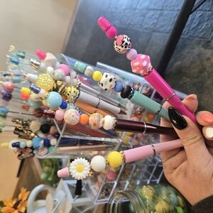 Colorful Beaded Pen Collection